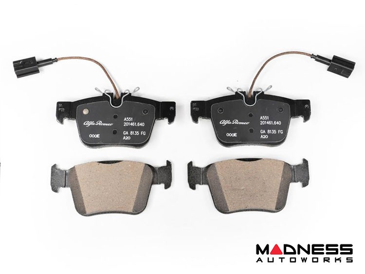EBC Ultimax Rear Brake Pads | 17+ Alfa Romeo Giulia 2.0L Turbo